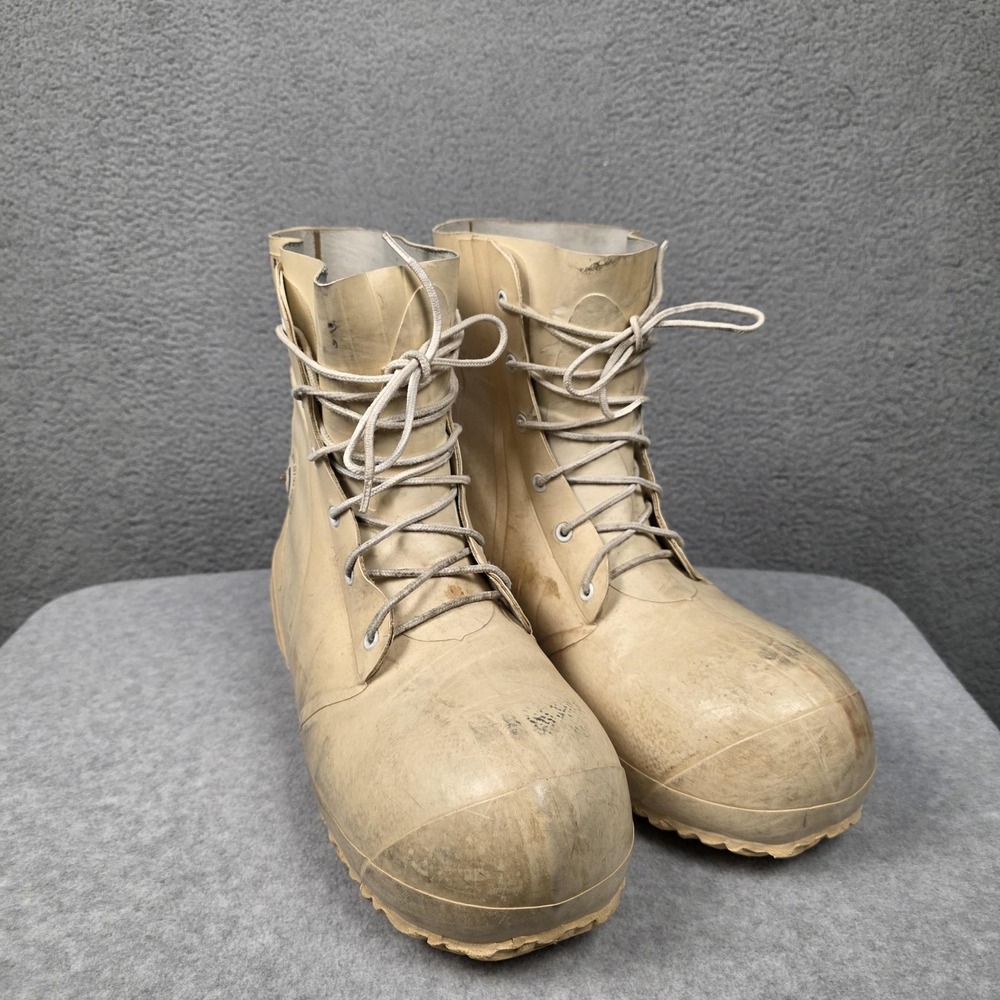 US Military Army White Airboss Mickey Mouse Boots Extreme Cold Weather 12R